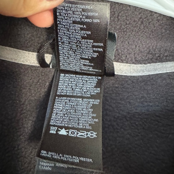 THE NORTH FACE Women’s Khumbu Fleece Jacket in black  size small - Picture 5 of 10